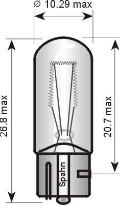 SPAHN GLÜHLAMPEN Лампа, лампа чтения BL5224